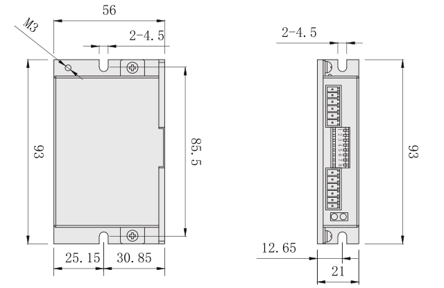 SD-422R外形尺寸图